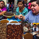 The cultural significance of eating insects in Mexico.