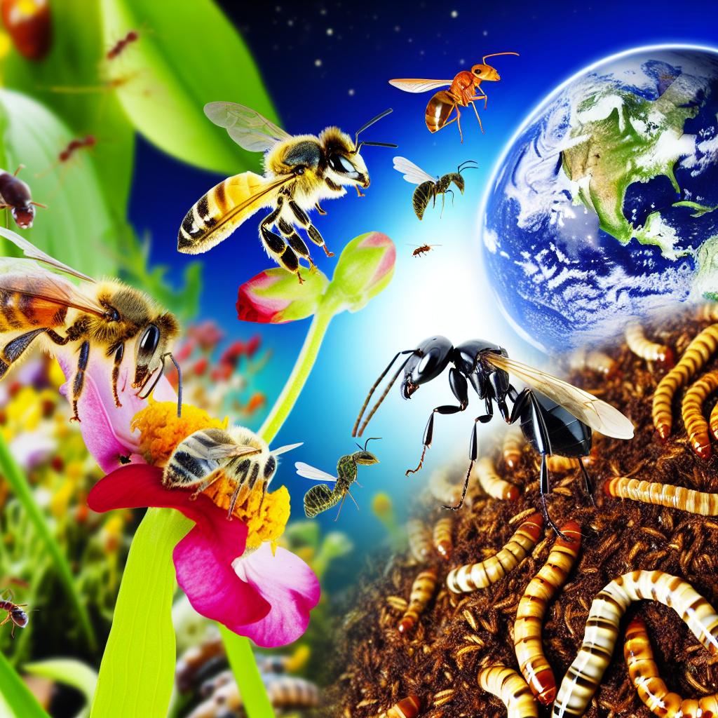 The role of insects in addressing global food security.