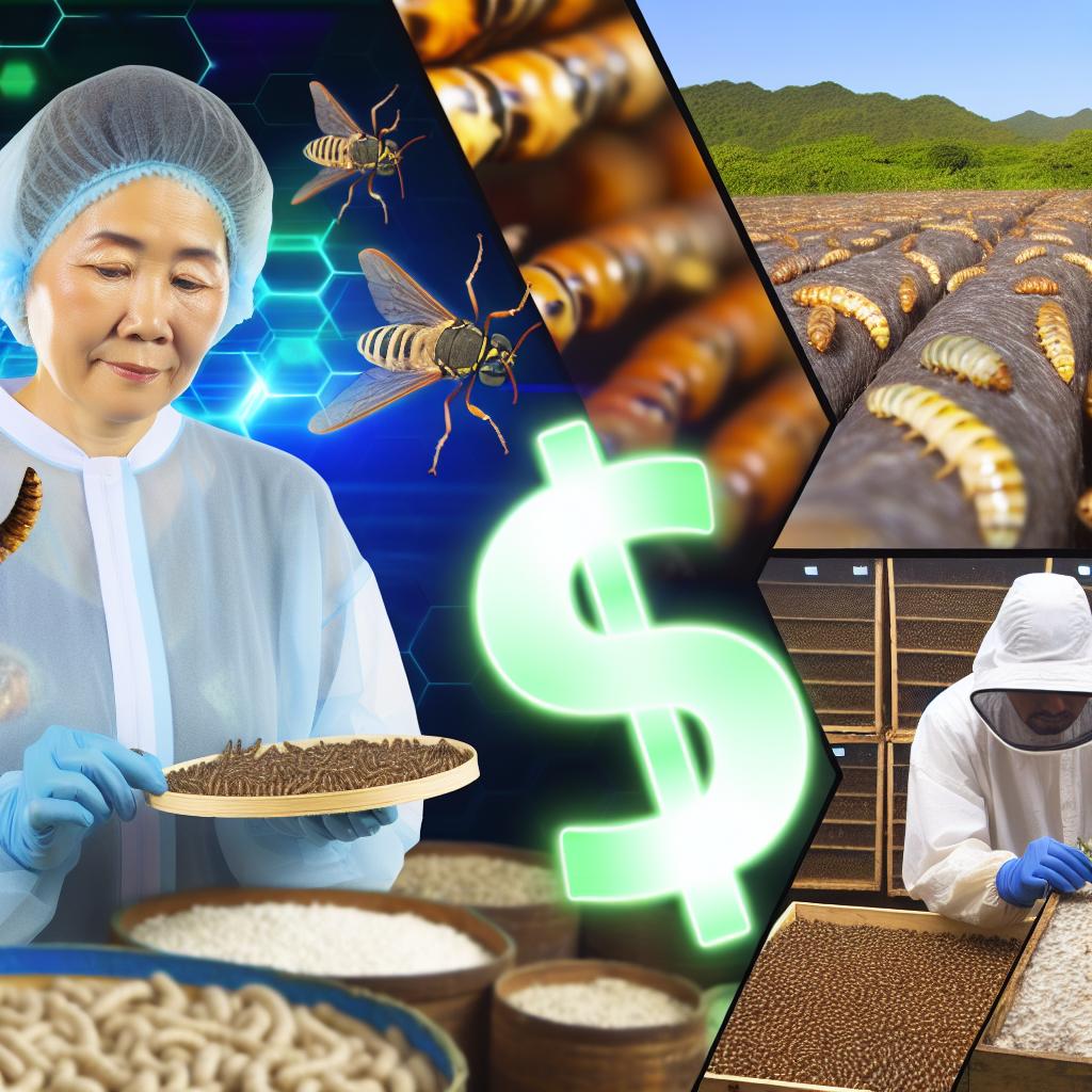 The economic benefits of insect farming.