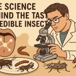 The science behind the taste of edible insects.